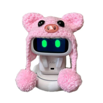 Aibi smart pocket pet robot desktop toy companion gpt chinese voice interactive gift aibi clothing pink pig does not include robot sf express instant delivery