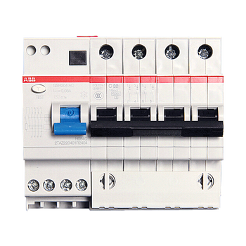 Abb leakage protector gsh204 circuit breaker 4p-c16a20a25a32a40a50a63a three-phase four-wire 32a 4p