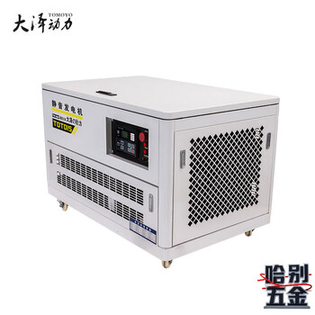 Daze power ats fully automatic toto10/toto12/toto15/gasoline generator 20kw 20kw silent gasoline generator