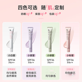 Ji ruiza isolation cream without makeup cream beauty modification oil control moisturizing sunscreen three-in-one spf36 pa++ fifth generation small green tube 35ml