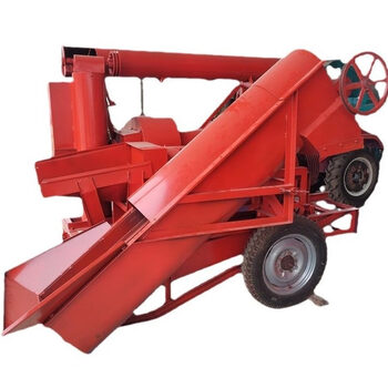 Wen yijia large automatic loading corn thresher manual forklift corn thresher tractor with fully automatic beater 69