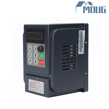 Frequency converter single-phase 220v motor capacitor motor single-input single-output fan water pump temperature control constant voltage special speed regulator single-phase capacitor motor 220v-0.4kw