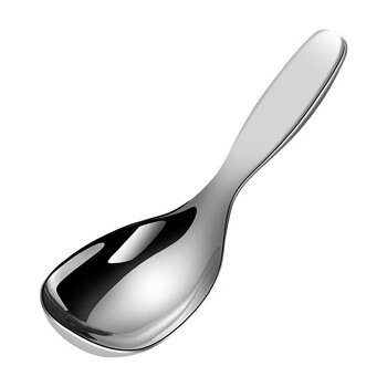 Wwk landlord spoon thickened stainless steel spoon 304 food grade household soup large hot pot spoon deepened big head stainless steel landlord spoon