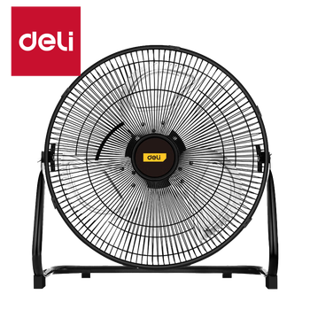 Deli powerful floor fan large air volume indoor ventilation floor fan (black) (taiwan) dl-fe-50-w1