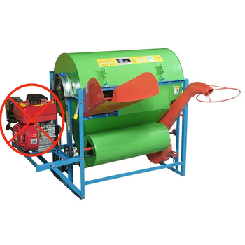 Wen yijia small threshing machine rice new fully automatic threshing machine agricultural gasoline engine electric rapeseed threshing full feeding threshing machine single machine