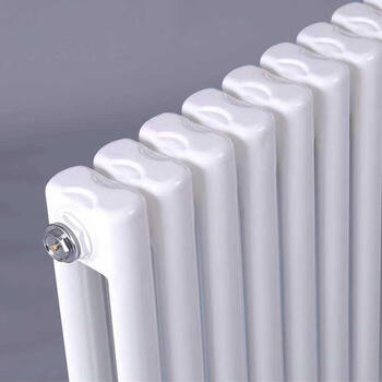 Tianjin radiator 5025 steel two-column steel radiator double water channel rural home engineering wholesale center distance 60015 pieces/set-white