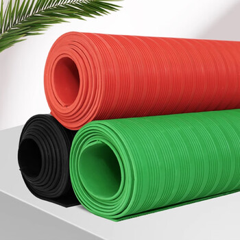 High-voltage insulating rubber mat for power distribution room, flame-retardant black 5mm rubber mat, soft pad for power distribution room, shock-absorbing anti-slip floor mat, striped insulating mat, please consult customer service, large quantity, good price