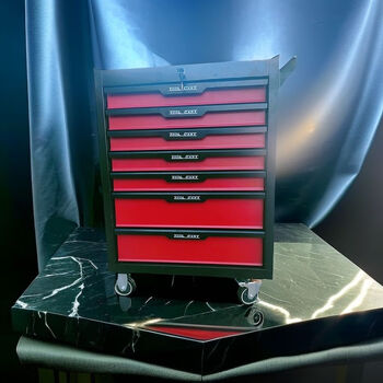 463 pieces, 521 pieces, seven-layer heavy-duty vehicle repair tool cart, tool cabinet, trolley-type tool box, auto repair set, seven-layer luxury tool cart