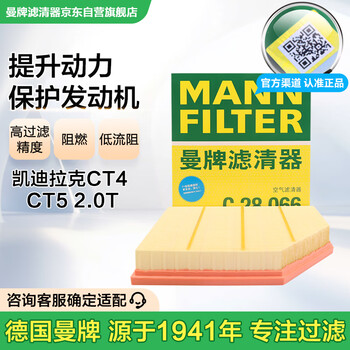 Mannfilter air filter air filter element air filter c28039/c28066 is suitable for cadillac ct5 ct4 2.0t