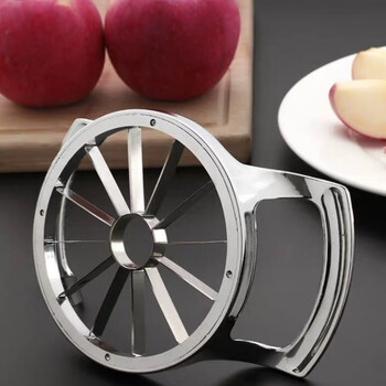 Vinoa multifunctional stainless steel sydney apple slicer and divider, household fruit cutting and corer quick cutter, stainless steel material + eight blades + special core knife, limited time sale, kitchen, easy to cut anything.