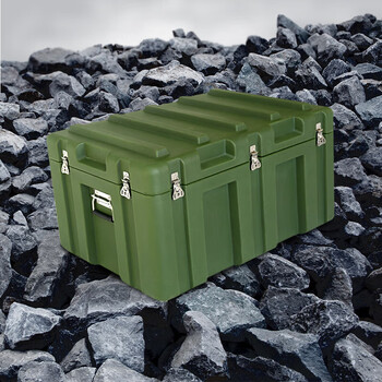 Zhaobo rotational molding box strategic reserve material box special equipment protective box military equipment supply transport box airdrop box rotational molding suitcase 480*340*190mm