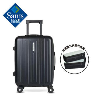Samsonite four-wheel trolley case 55/20 black black