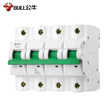 Air switch series c type circuit breaker 4p narrow body high power circuit breaker switch 125a 4p