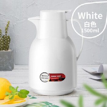 A drop of water (edish) german edish thermos kettle household thermos a drop of water thermos kettle thermos glass liner thermal water bottle a drop of water white 1500ml