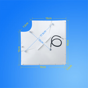 Suitable for midea central air conditioner corner cover with air outlet from all sides, ceiling machine panel side cover, ceiling machine plastic cover corner with air outlet from all sides