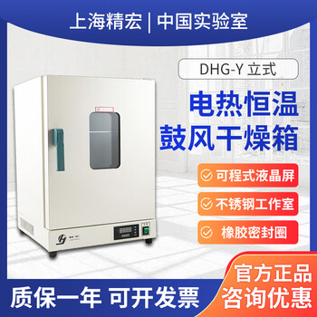 Renjuyi shanghai dhg-9030y/dhg-9070y programmable temperature controlled blast drying oven laboratory oven oven dhg-9030y