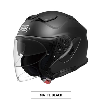 Shoei japan imported shoei j-cruiseii motorcycle men's and women's four-season helmet dual lens three-quarter helmet j-cruise-3-matte black 2xl