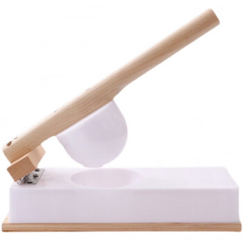 Rsrddy frees hands to make glutinous rice cake qingming fruit pressed skin mold amy rice dumplings steamed rice cake presser xue mei niang plastic upgraded version depth 3 points 5cm diameter 8c