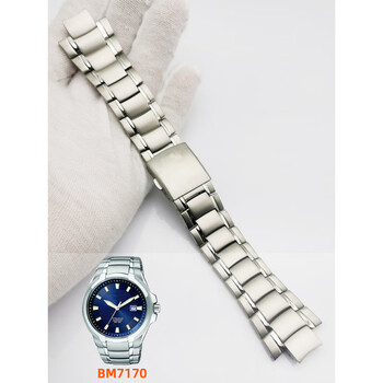 Original suitable for citizen titanium alloy watch strap air eagle bracelet blue angel men's titanium metal bm7170 0mm