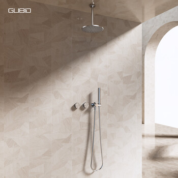 Gubid two-function concealed shower hot and cold dual-control embedded shower set gd1011-yaoshiyin
