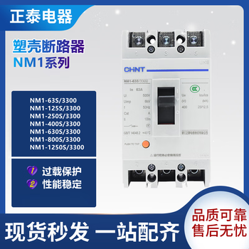 Chint molded case circuit breaker-63s 125s 250s 400s 630s 800a 1250s/3300 3p nm1-250s/3300 250a