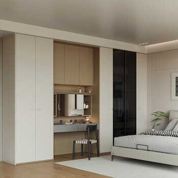 Lin's home whole house customized living room, bedroom and dining room customized cabinets multi-space storage cabinet combination package 1 square meter