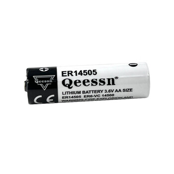 Qeessn original er6-vc 14500 battery is suitable for huazhong cnc system machine tool lithium battery er14505 3.6v driver aa battery