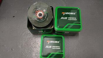 Tulong cutting blade 107125400 metal stainless steel slicing large saw blade cutting machine large box 107*1 point 2x16 black film 50 pieces in a box