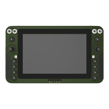 Robot handheld remote control terminal uav ground station a20 three-proof design wide temperature available optional multiple configurations portable handheld military green