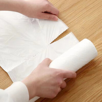 Chaosihui thickened disposable tablecloth waterproof and oil-proof round table rectangular square table banquet hotel round tablecloth wholesale upgraded extra thick quality style noble white 2.4 meters * 2.4 meters (24 pictures)