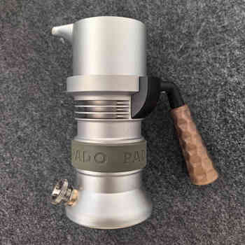 Wwk9barista new aluminum expert domestic 9bar italian coffee pot unplugged espresso latte extraction silver