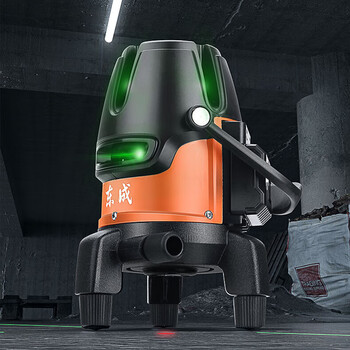 Dongcheng level infrared green light laser level high-precision portable 2-line 2-line level ff08-11b