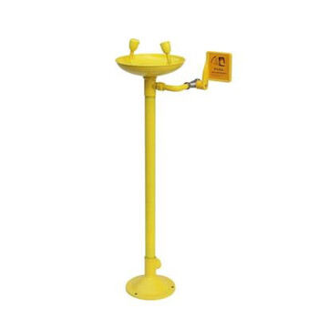 Yingdian 304 stainless steel eyewash station abs coated plastic spray anti-corrosion spray compound vertical emergency eyewash station vertical eyewash station (abs coated stainless steel)