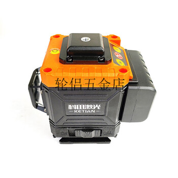 Ketian strong light 12-line laser level stick to the ground strong light green light high-precision square charging