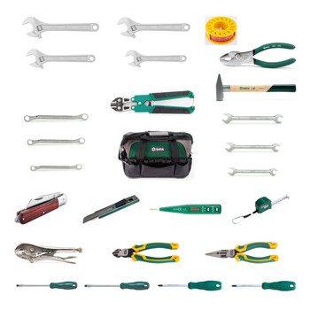 Sata a09725 26-piece power distribution professional tool set