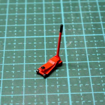 Ywzr1 64 scale horizontal jack car model scene accessories repair shop repair tools model miniature props ornaments 1 64 jack (model) not for children to play with