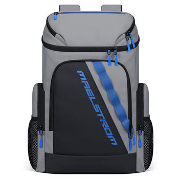 Maelstrom 34l large-capacity cold backpack, leak-proof and insulated for 16 hours, outdoor camping, hiking and picnic, lightweight ice pack 3. gray