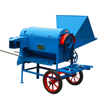 Wen yijia's new multifunctional thresher, rapeseed thresher, threshing machine, wheat sorghum, soybean, rice and rapeseed thresher, type 80 thresher + steel plate screen wheel