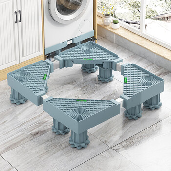 Wojia washing machine bracket base anti-slip and shock-proof tripod refrigerator air conditioner suitable storage rack universal standard 8 feet