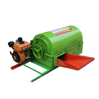 Wen yijiaquan feeds rice and wheat threshing rice agricultural threshing machine household rice threshing machine small harvester multi-function large threshing machine + electric start diesel engine