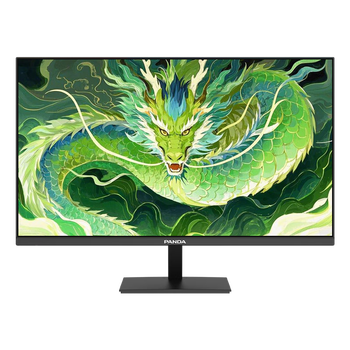 90% new panda panda 24.5-inch monitor 100hz fhd high-definition office hardware low blue light wide color gamut without flicker three-sided micro bezel can be wall-mounted p25f4