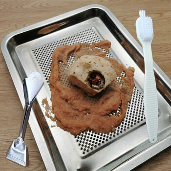 Piaoaomo konjac artifact potato grater, lotus root grinding board, tool for making konjac tofu, potato mashing konjac grater, upgrade to enlarge mud grinder + brush