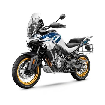 Cfmoto chunfeng 800mt adventure edition new skin motorcycle pickup at designated stores, please contact customer service for details xingyao white