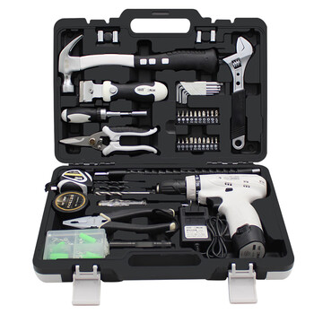 Ruide ruide household lithium electric drill tool combination tool repair tool set rd9086
