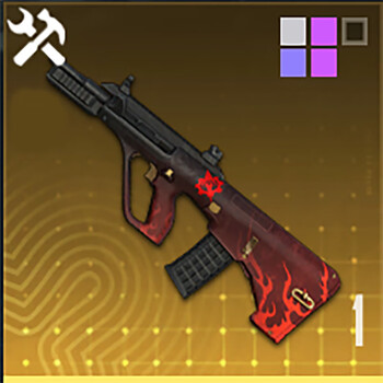 Peace subway escape game equipment xuanyuan jinjia jinmei gold control aug recycler portable gold bag dalong aug xuanyuan gold aug (exquisite hollow gun backstab)