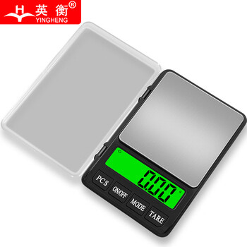 Yingheng high-precision carat scale, accurate household electronic scale, tea baking, small weighing pocket scale 3kg0.1g