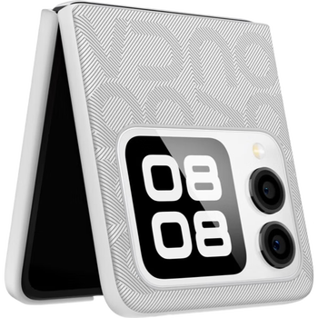 Quasi-new product huawei (huawei) nova flip printed protective case star silver