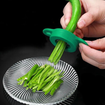 Zhuguan onion shred artifact, commercial plum blossom onion shredded knife, finely shreds roasted duck, steamed fish, chives and green onions drawing tool, 1 pack