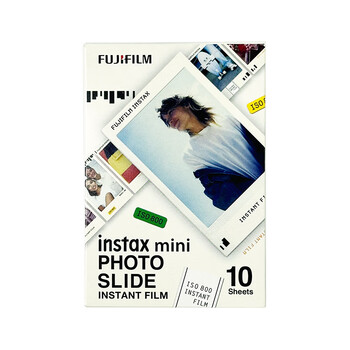 Fujifilm instant photo paper is suitable for minise/11/12/99 white edge/color edge photo paper sq square wide wide series photo paper mini streamer 10 sheets