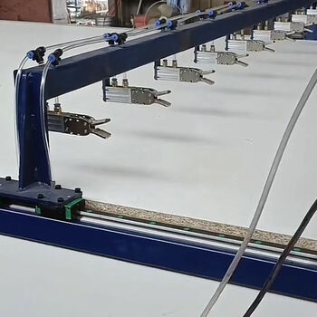 Xmsj fully automatic cloth spreading machine automatic spreading machine textile clothing home textile non-woven cutting machine stretching machine as shown in the picture moving cloth spreading machine clamp